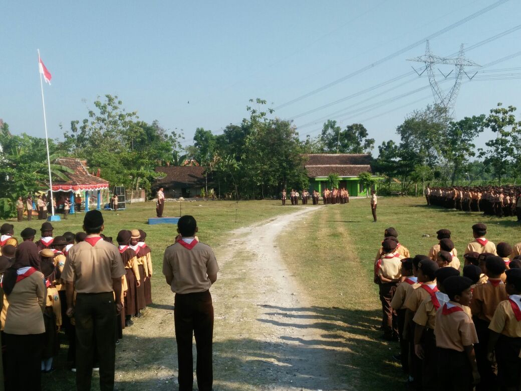 Upacara Hari Pramuka 14 Agustus 2017