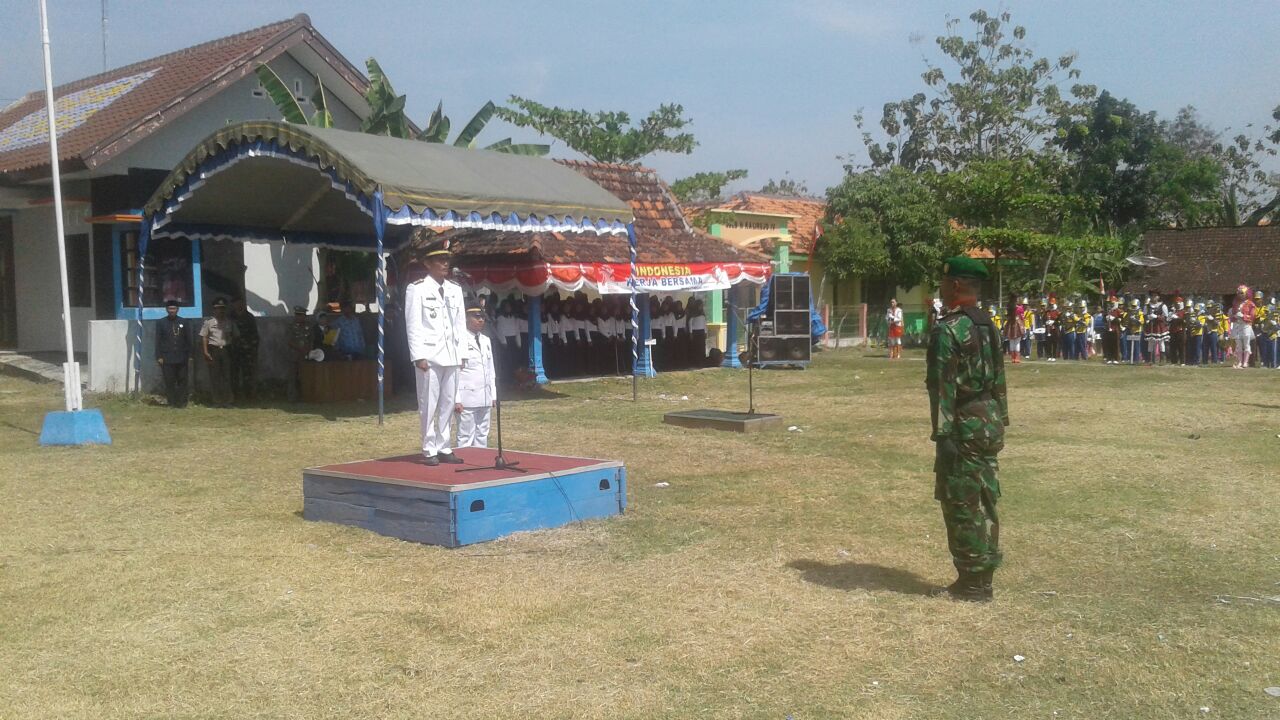 Peringatan Detik Detik Proklamasi Kemerdekaan RI ke-72 di Kecamatan Ngraho