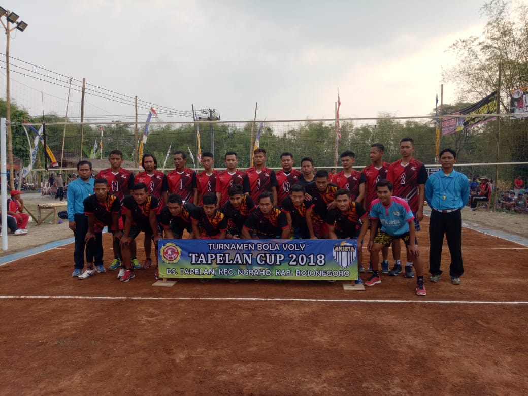 JSVC vs PBVL Awali Turnamen Terbuka Bola Volley Tapelan 2018