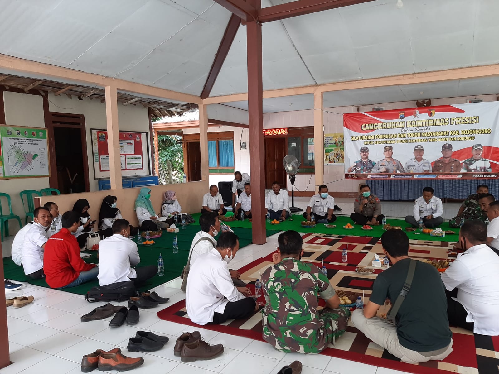 Cangkrukan Kamtibmas Presisi di Desa Payaman