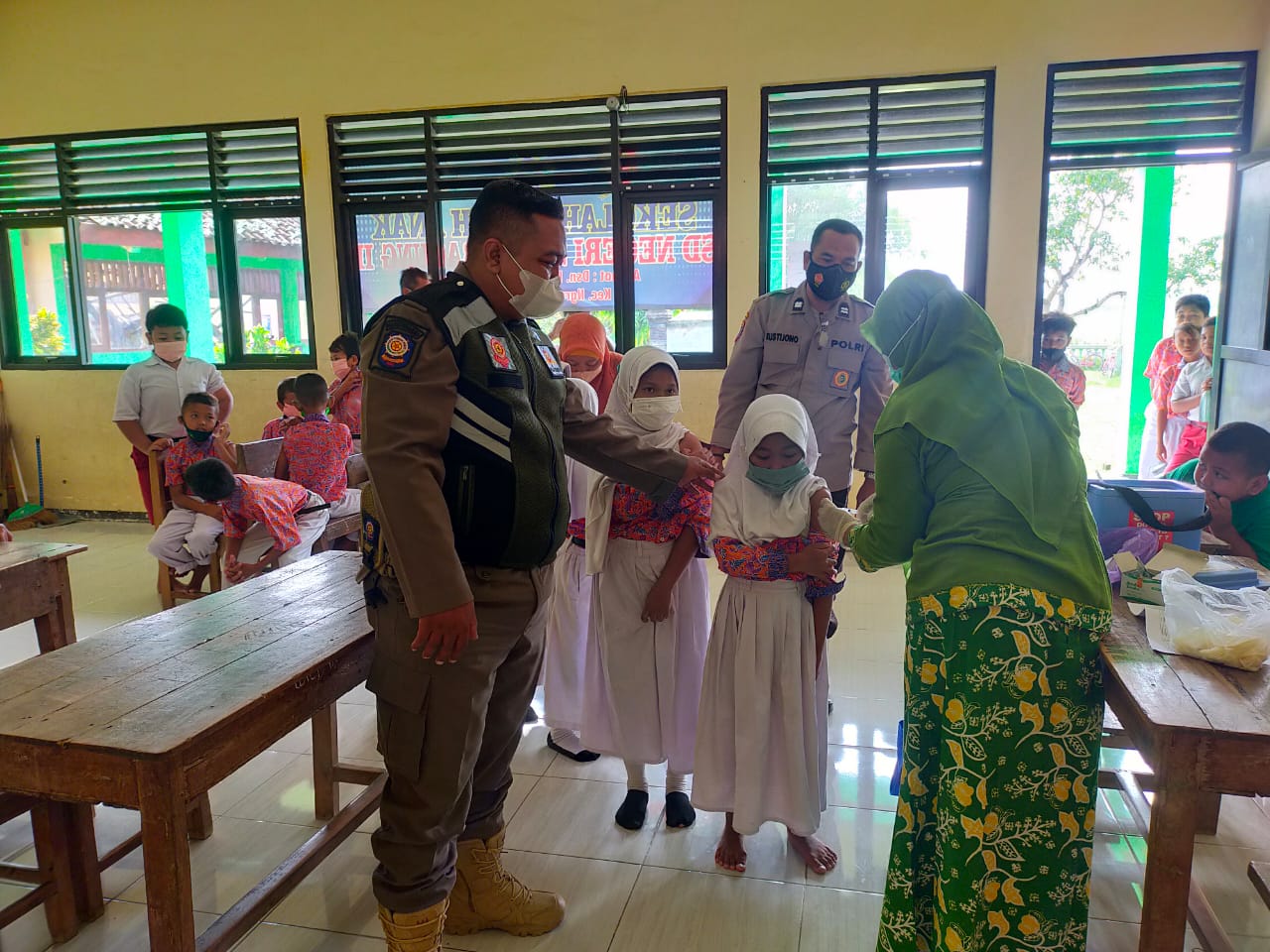 Kejar Target Vaksinasi Pelajar SD