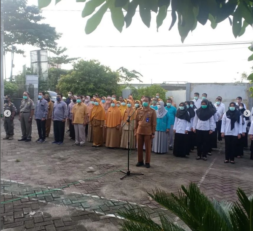 APEL PAGI MASUK PERTAMA SETELAH LIBUR LEBARAN