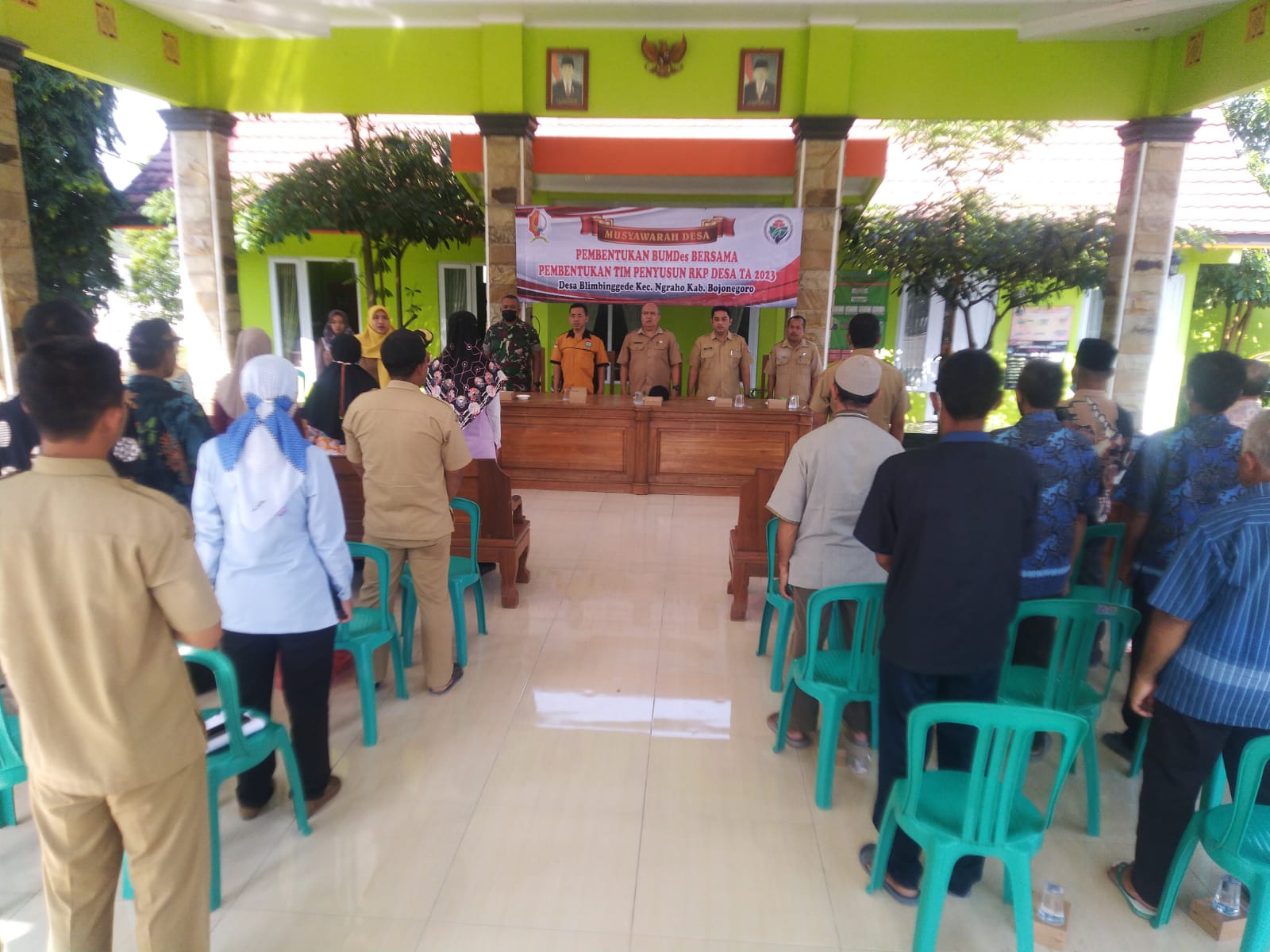 MUSYAWARAH DESA PEMBENTUKAN BUMDes di BLIMBINGGEDE