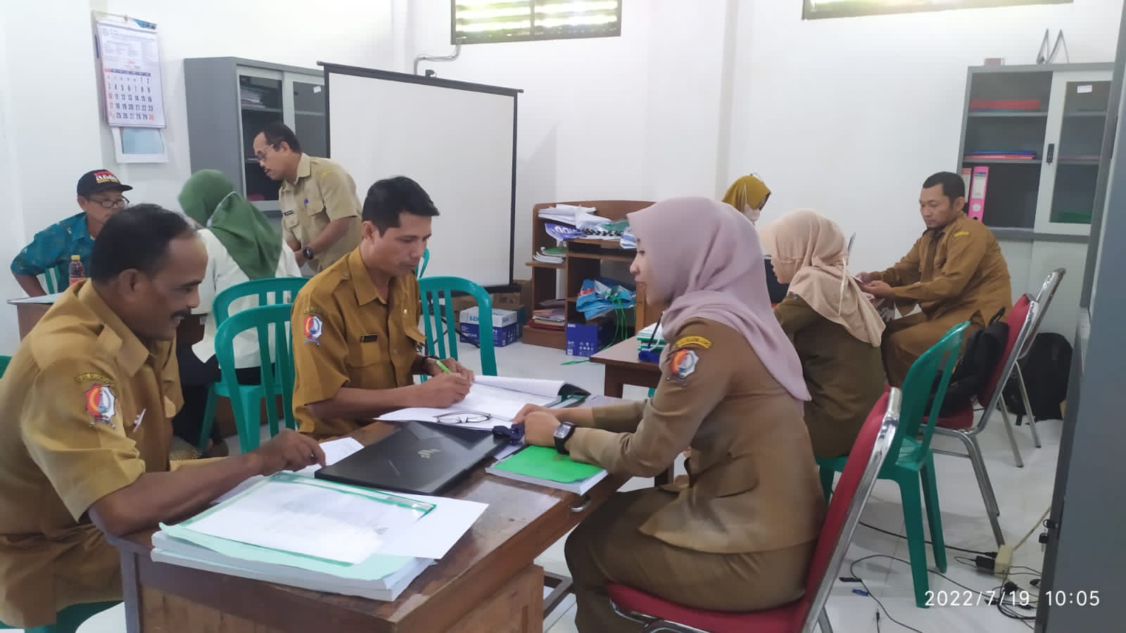 MONEV DANA TRANSFER SEMESTER I DESA JUMOK