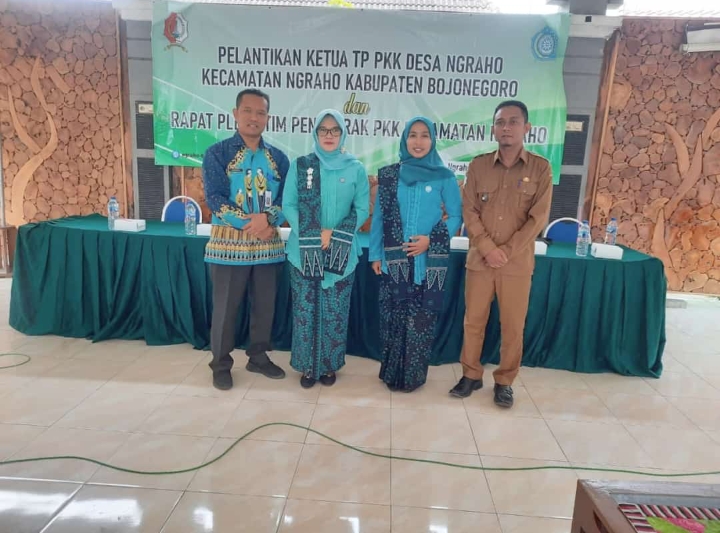 Pelantikan Ketua TP PKK Desa Ngraho