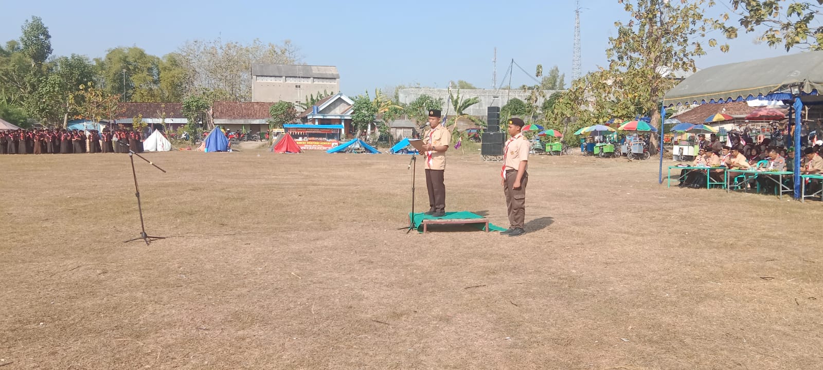 Peringatan Hari Pramuka: Semarakkan Semangat Kepramukaan di Desa Kalirejo, Kecamatan Ngraho