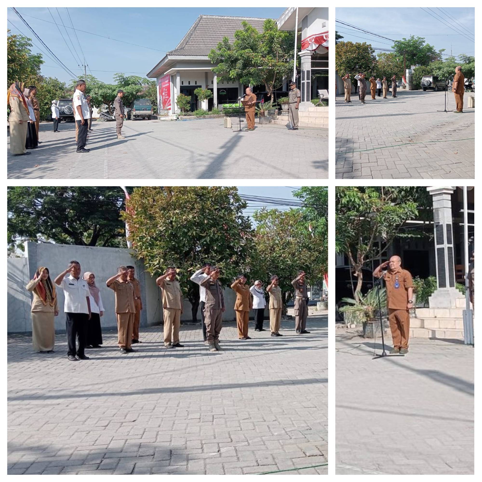 Kecamatan Ngraho: Semangat dan Komitmen Tinggi dalam Apel Pagi