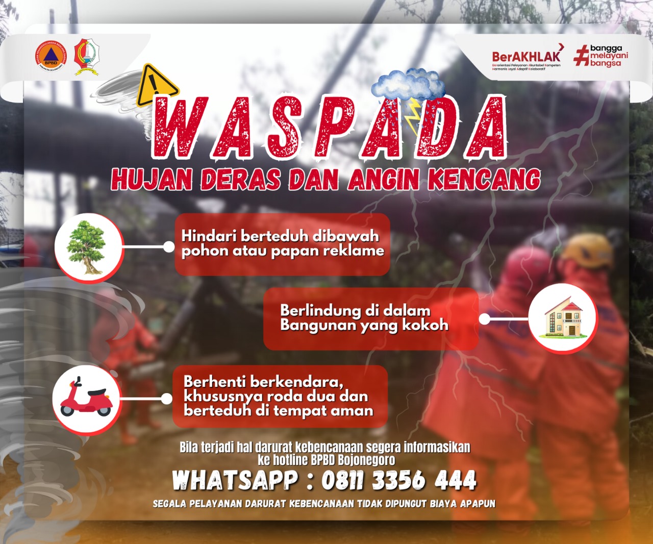 WASPADA CUACA EKSTRIM