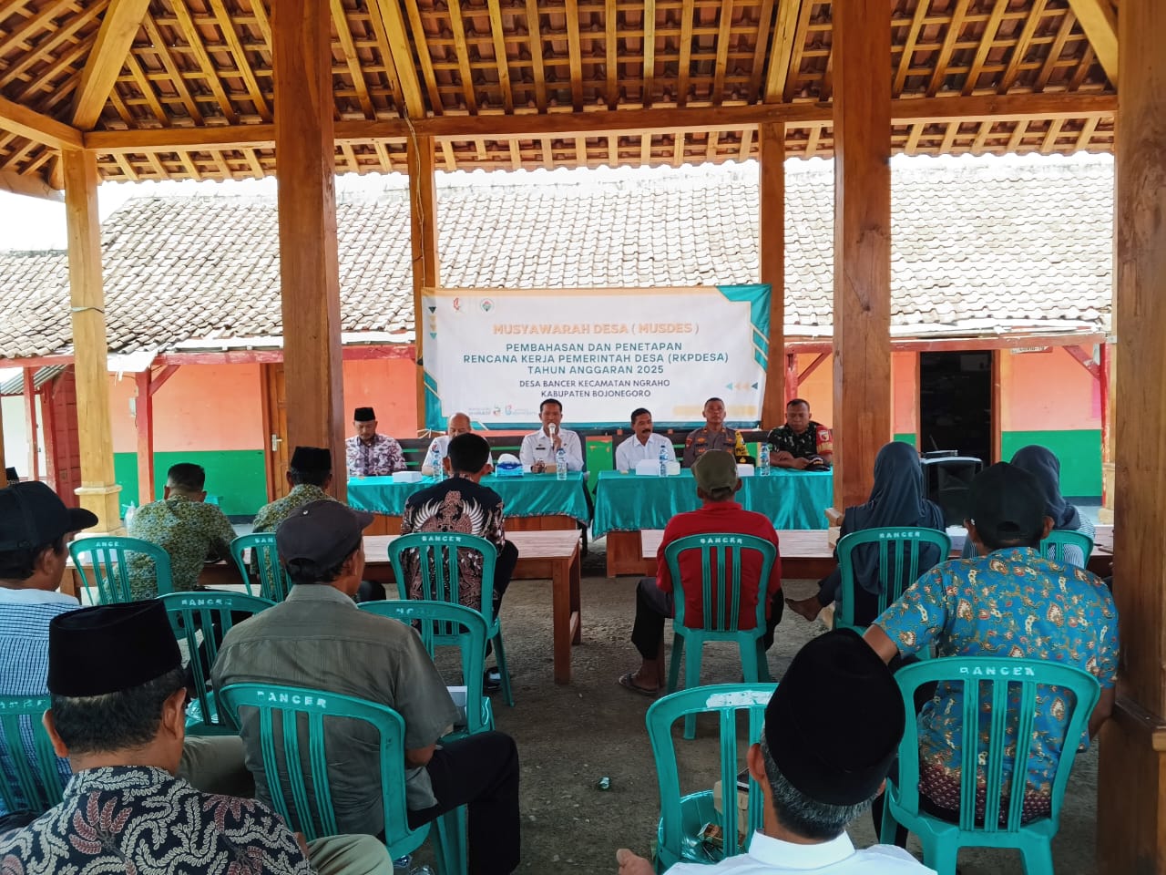 MUSYAWARAH DESA PENETAPAN RKPDes TAHUN ANGGARAN 2025 DESA BANCER