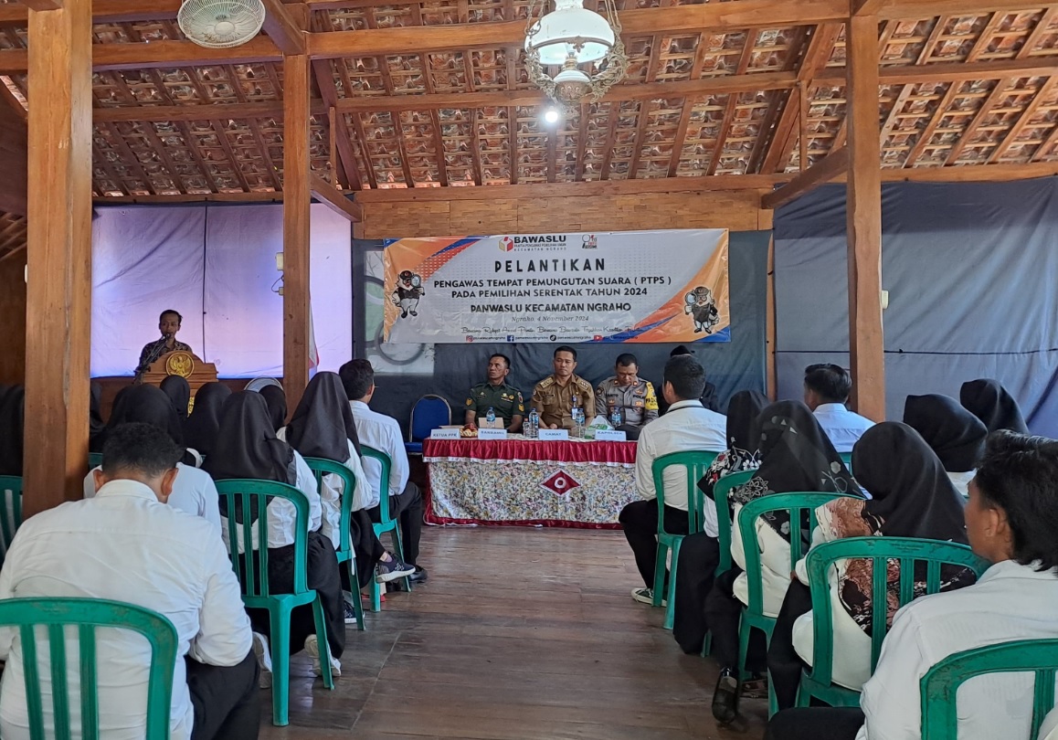 PELANTIKAN PTPS se KECAMATAN NGRAHO