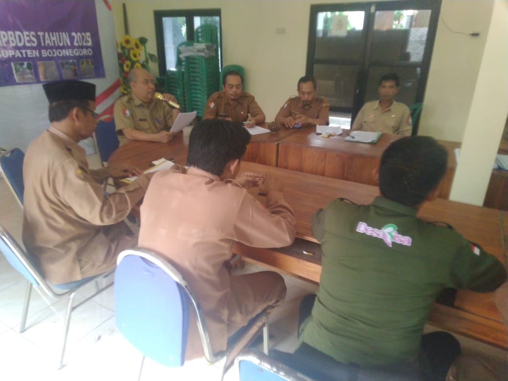 Evaluasi Rancangan APBDesa Tahun Anggaran 2025 Desa Tanggungan