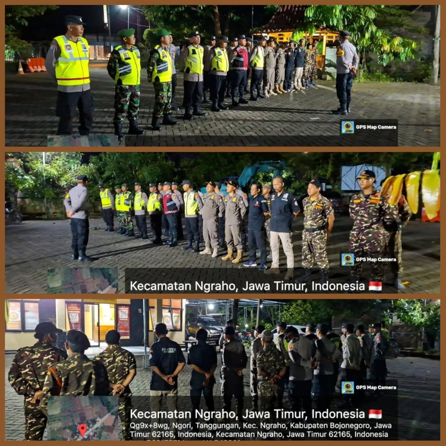 Kecamatan Ngraho Gelar Apel Perayaan Malam Natal Tahun 2025
