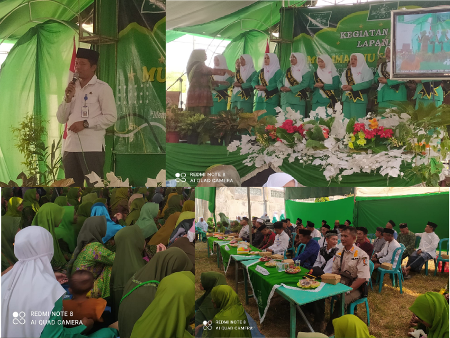 Kegiatan Rutin Lapanan Muslimat NU & Fatayat NU SE Kecamatan Ngraho