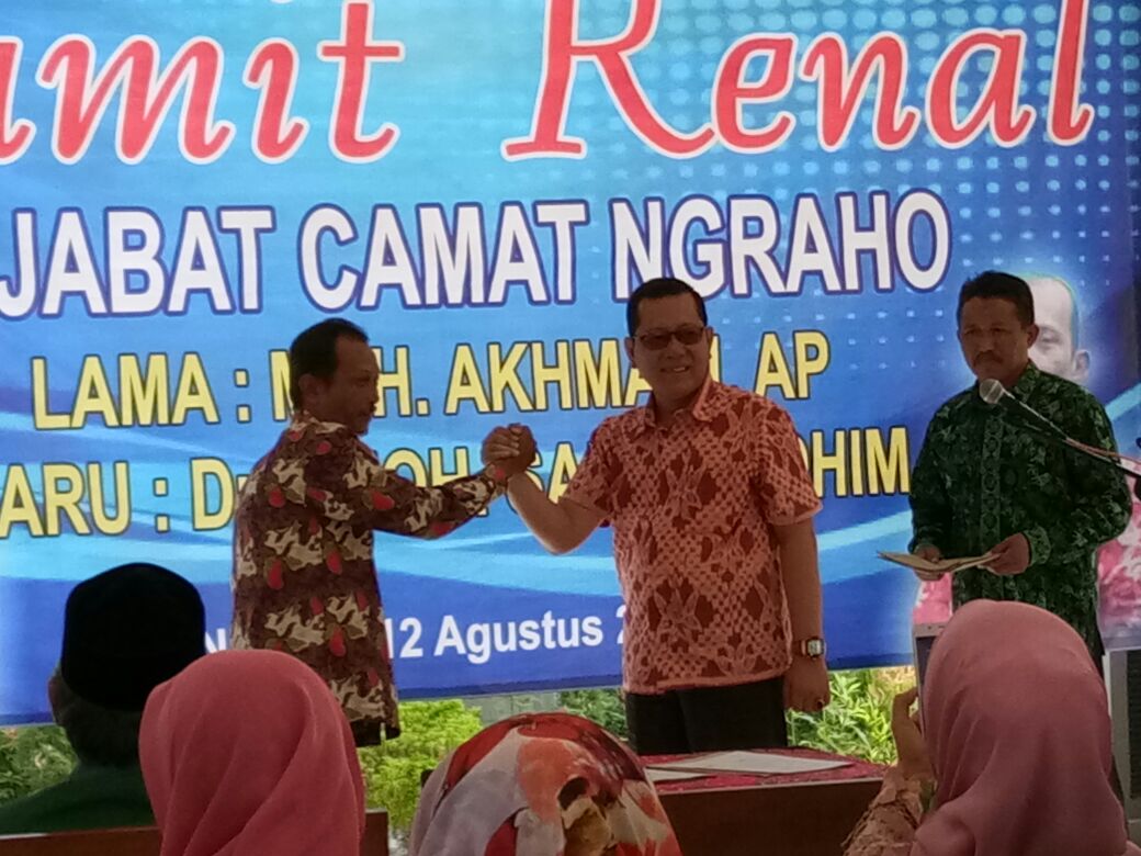 Pamit Kenal Camat Ngraho 2017