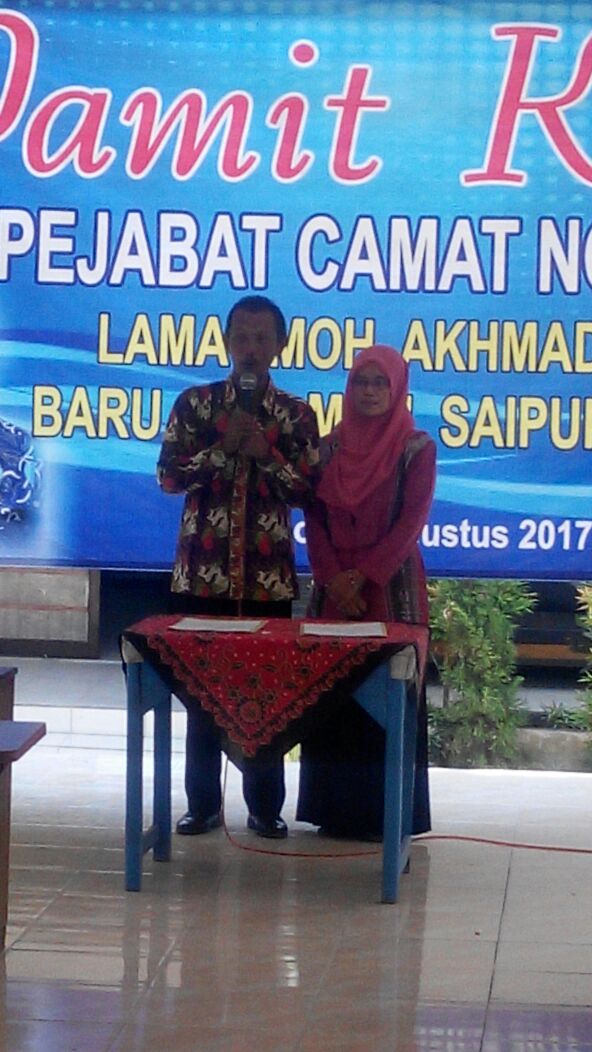 Pamit Kenal Camat Ngraho 2017