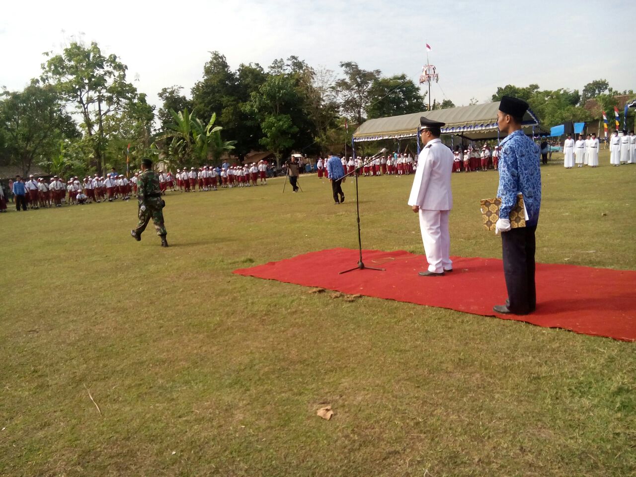 Upacara HUT ke-72 RI di 16 Desa