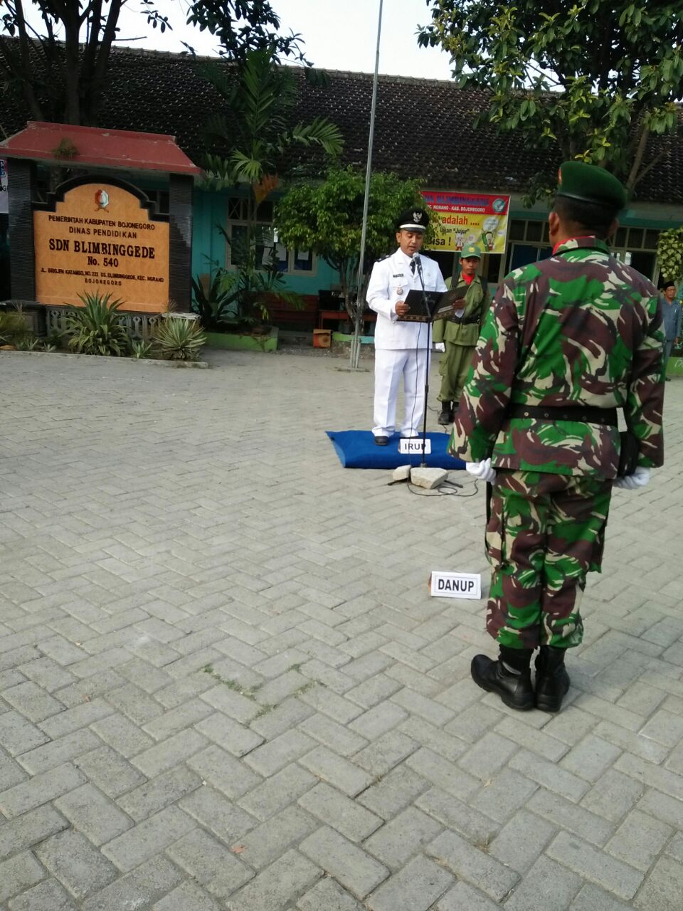Upacara HUT ke-72 RI di 16 Desa