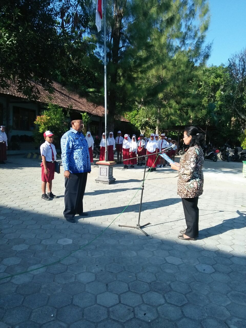 Upacara HUT ke-72 RI di 16 Desa