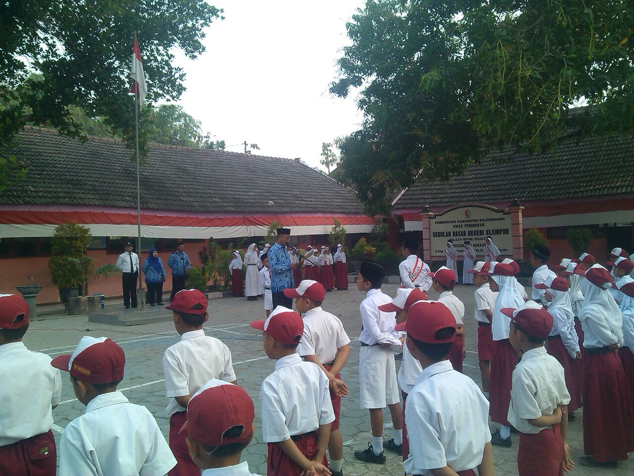 Upacara HUT ke-72 RI di 16 Desa