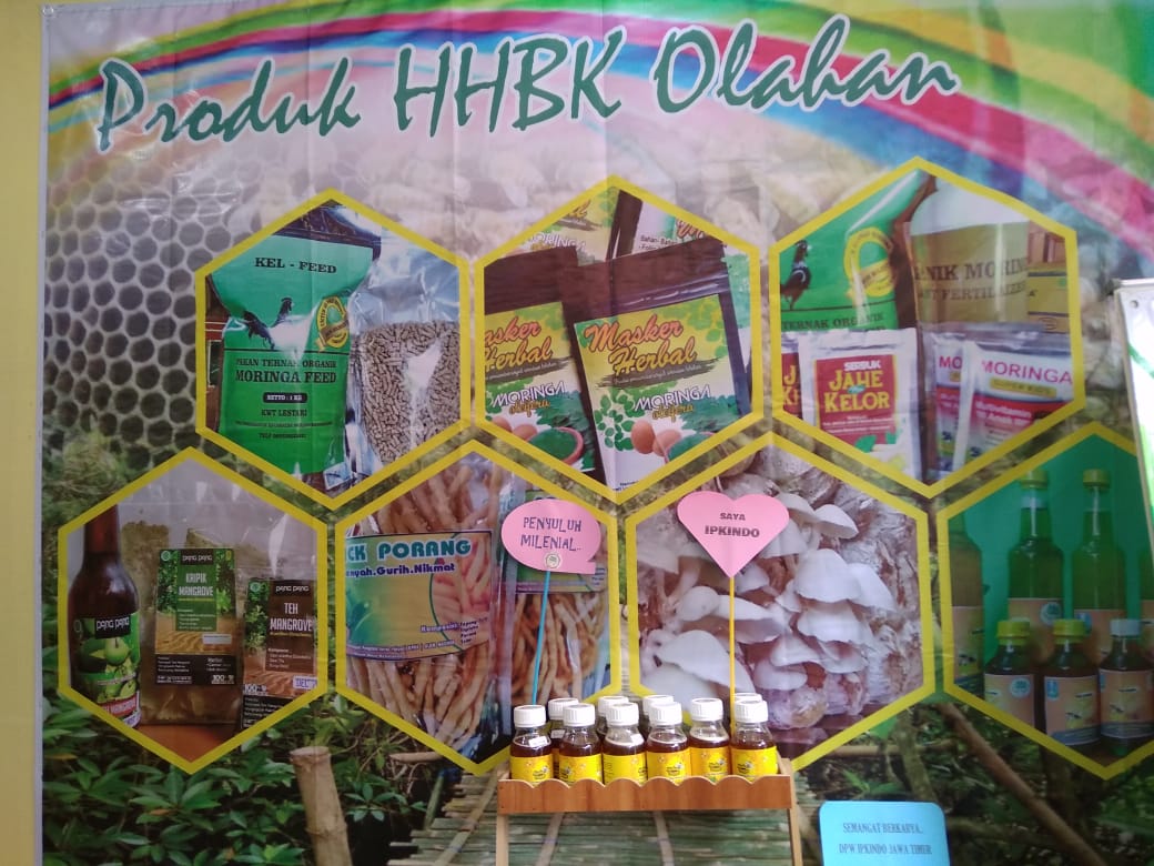 Pameran Hari Bakti Rimbawan ke-36 di Mojokerto