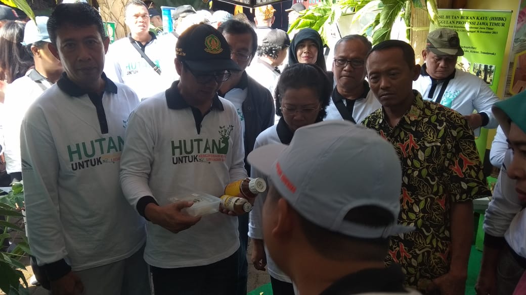 Pameran Hari Bakti Rimbawan ke-36 di Mojokerto