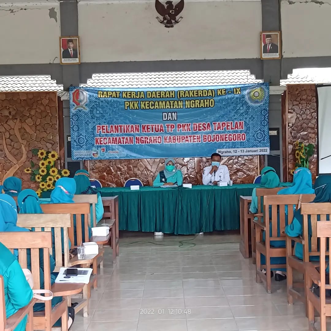PELANTIKAN TP PKK DESA TAPELAN