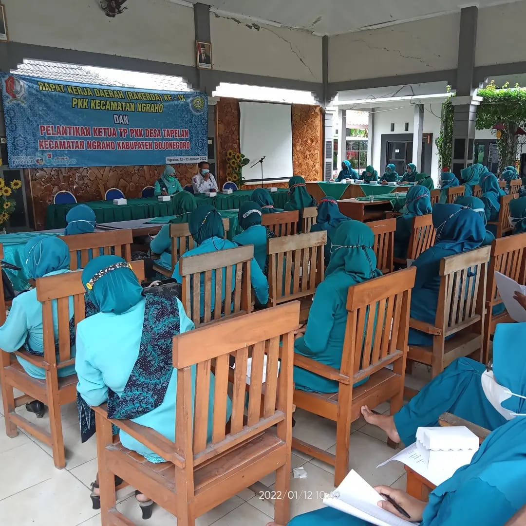 PELANTIKAN TP PKK DESA TAPELAN