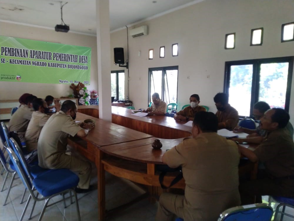 Giat Kecamatan Ngraho Maret 2022